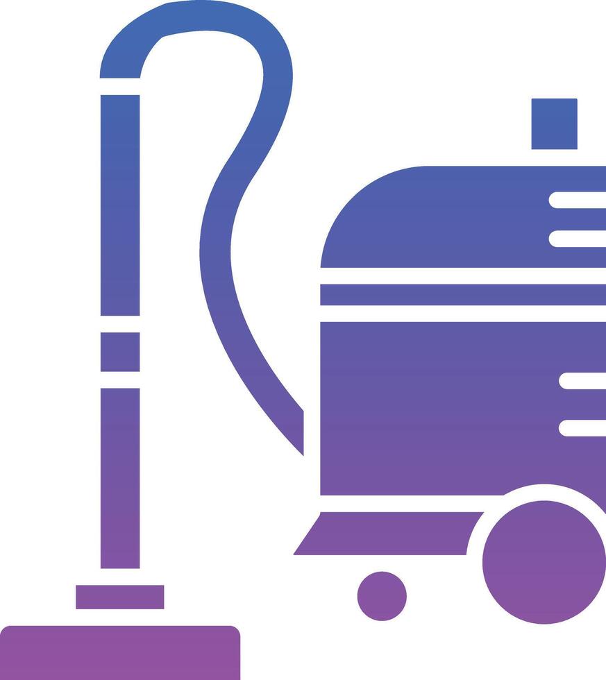 Vacuum Cleaner Illustration Icon vector
