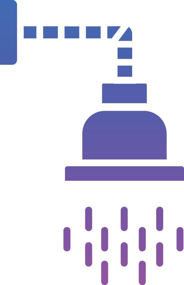 Shower Head Illustration Icon vector