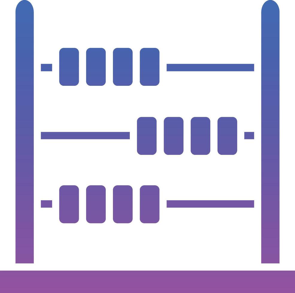 Abacus Illustration Icon vector