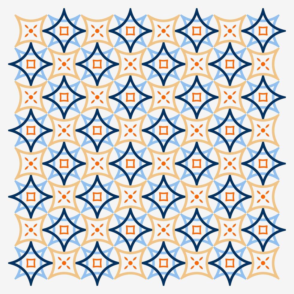A Seamless Geometric Pattern vector