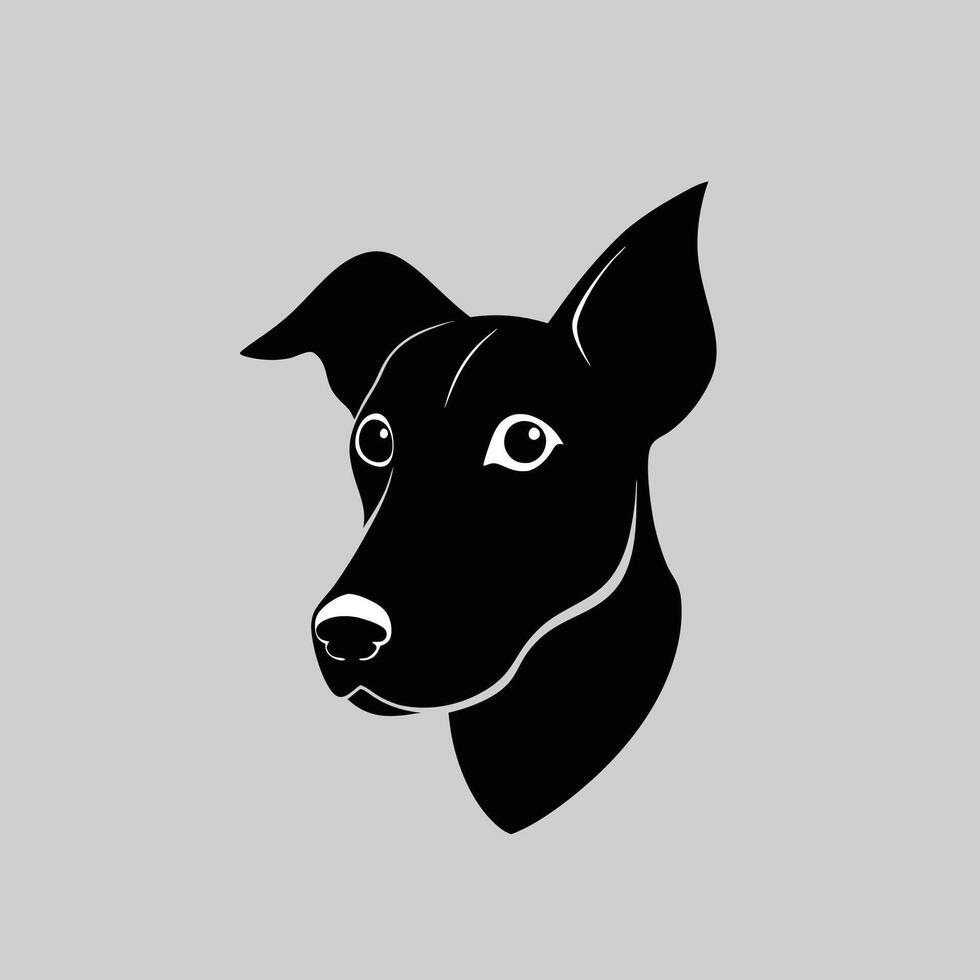 Pet dog icon symbol template for graphic and web design collection logo illustration vector