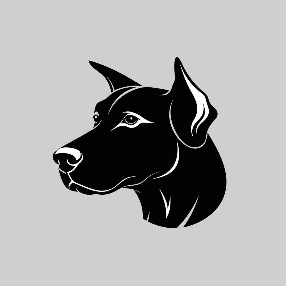 beagle dog icon symbol template for graphic and web design collection logo illustration vector