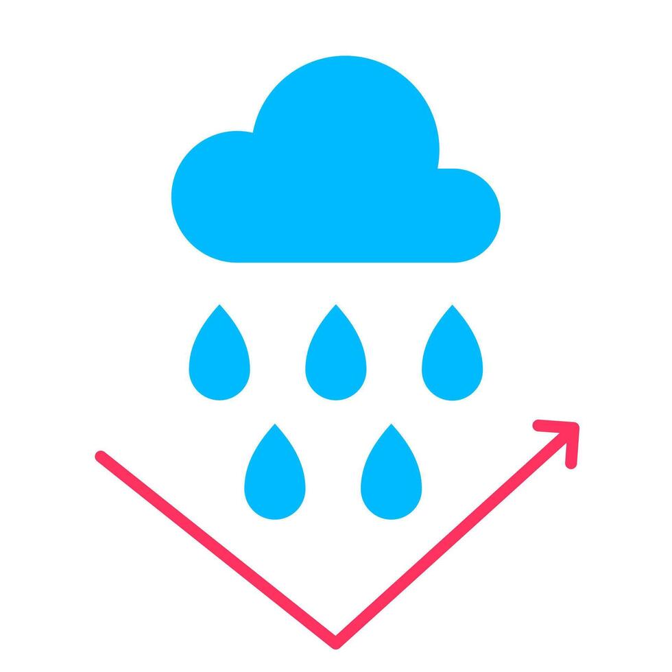 Waterproof And resistant Icon vector