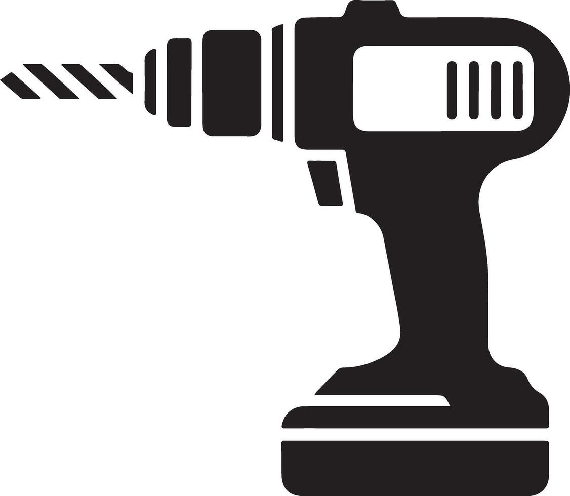Eye Catching Drill Silhouette Art for Creatives vector