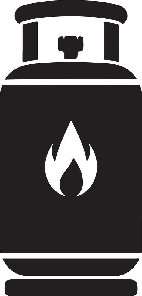 Modern Gas Cylinder Artwork for Illustrators vector