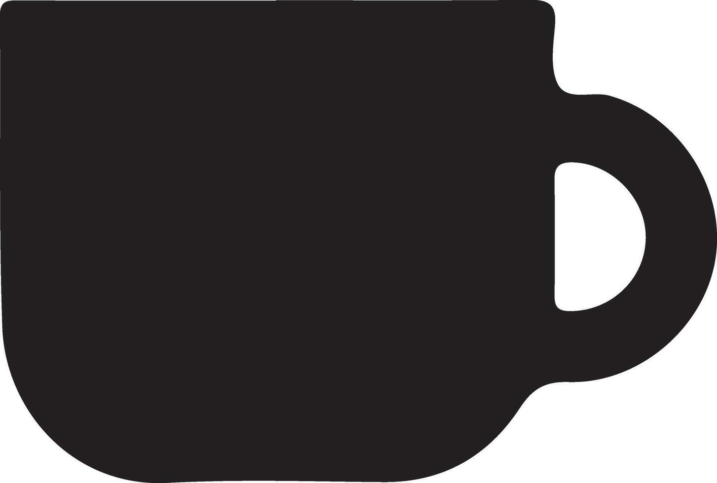 Coffee Logo Silhouette Art vector