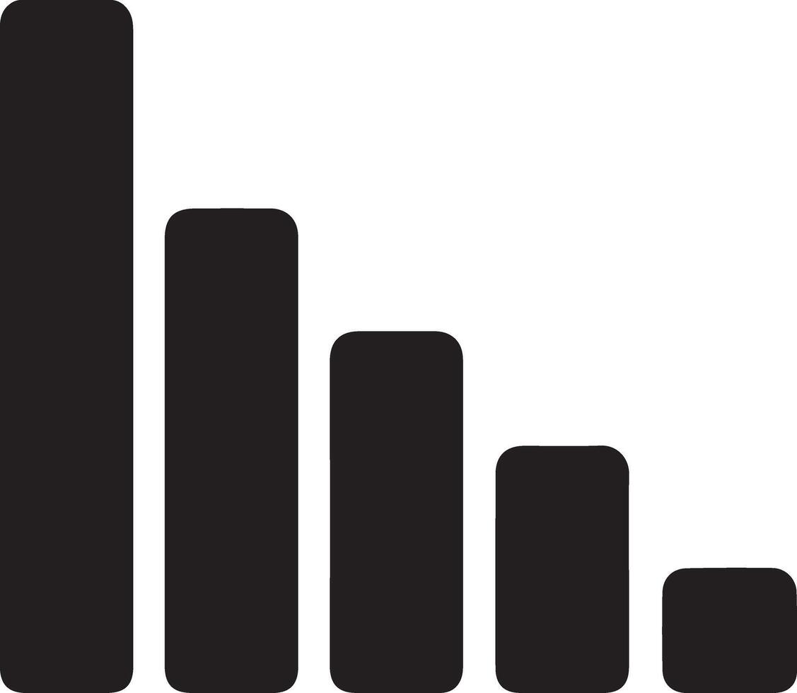 Inspiring Growth Graph Silhouette Artwork for Visual Storytelling vector