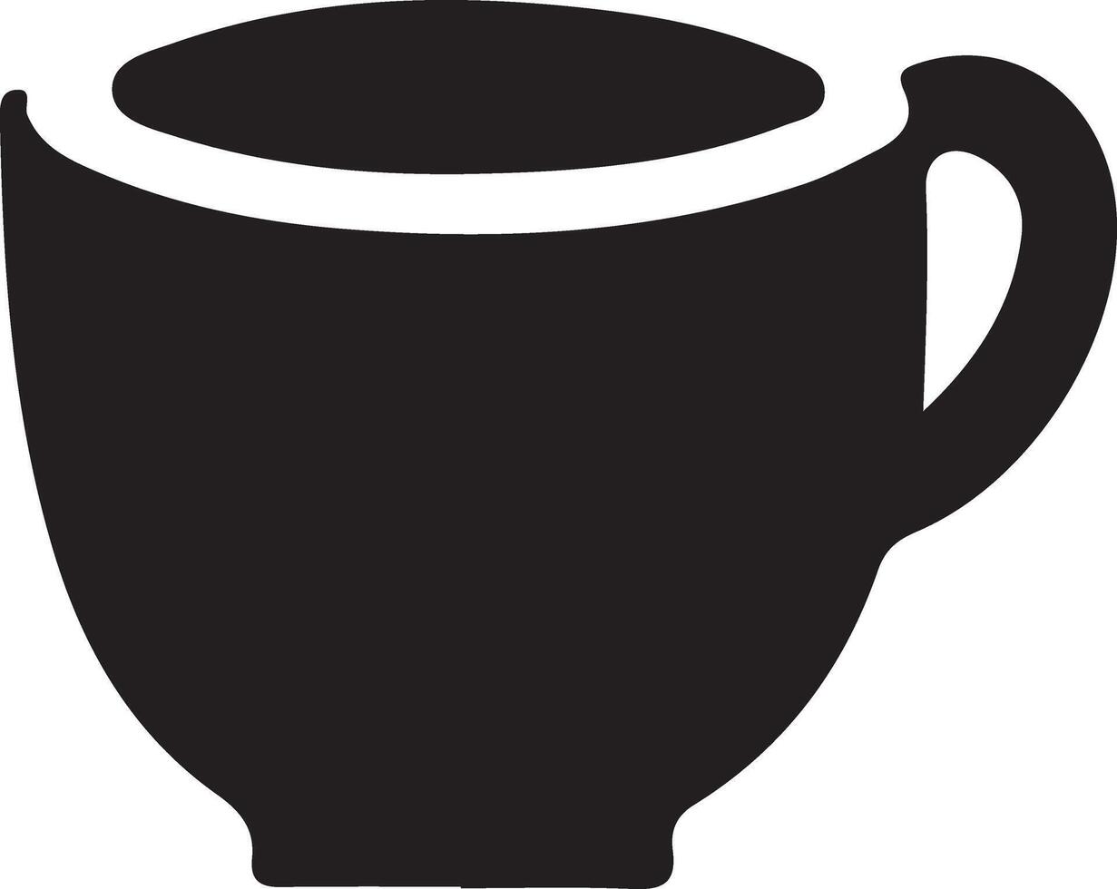 Design Coffee Logo Silhouette Art Images vector