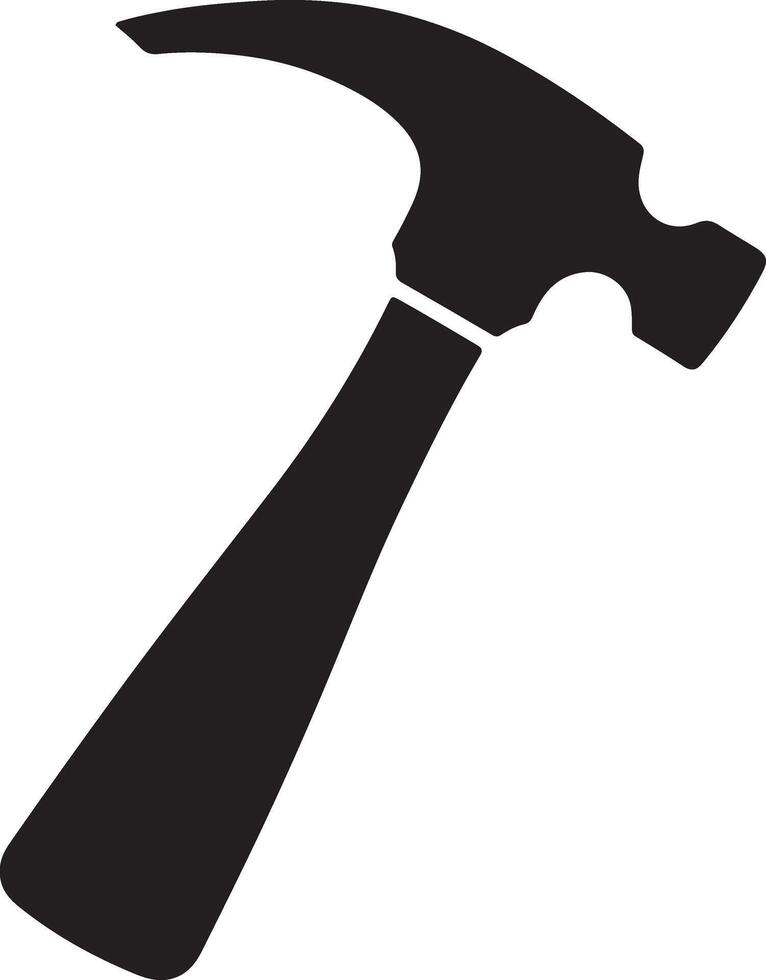Engage Your Audience with Hammer Silhouette Art vector
