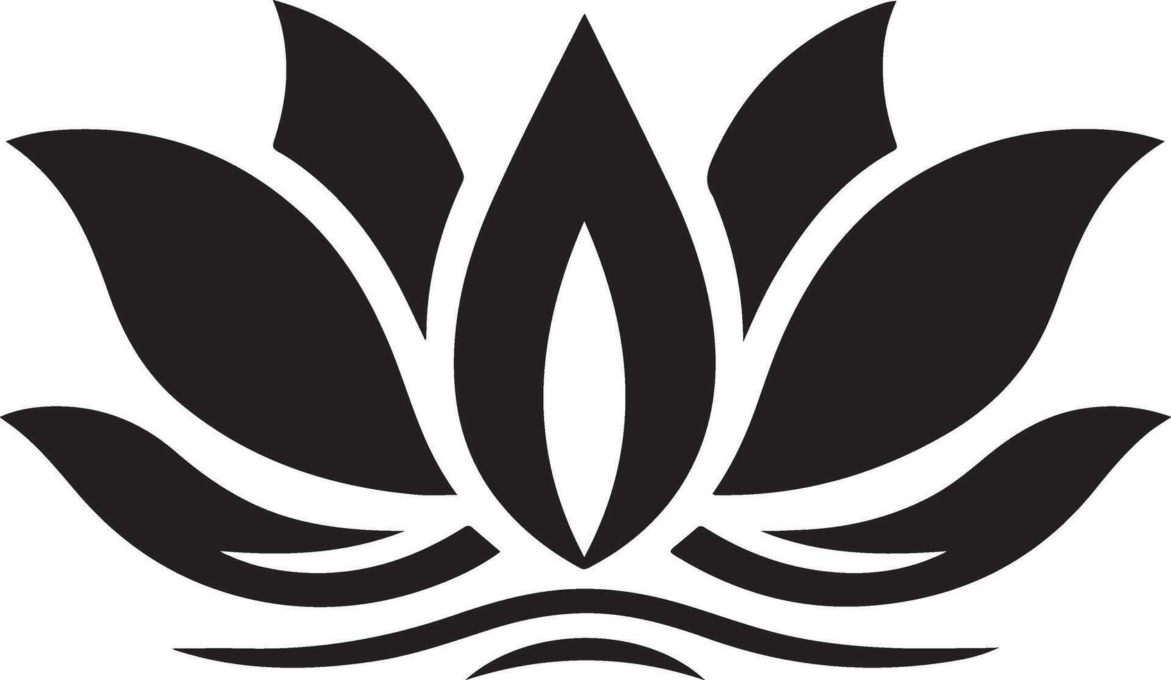 Creative Lotus Flower Artwork for Projects vector