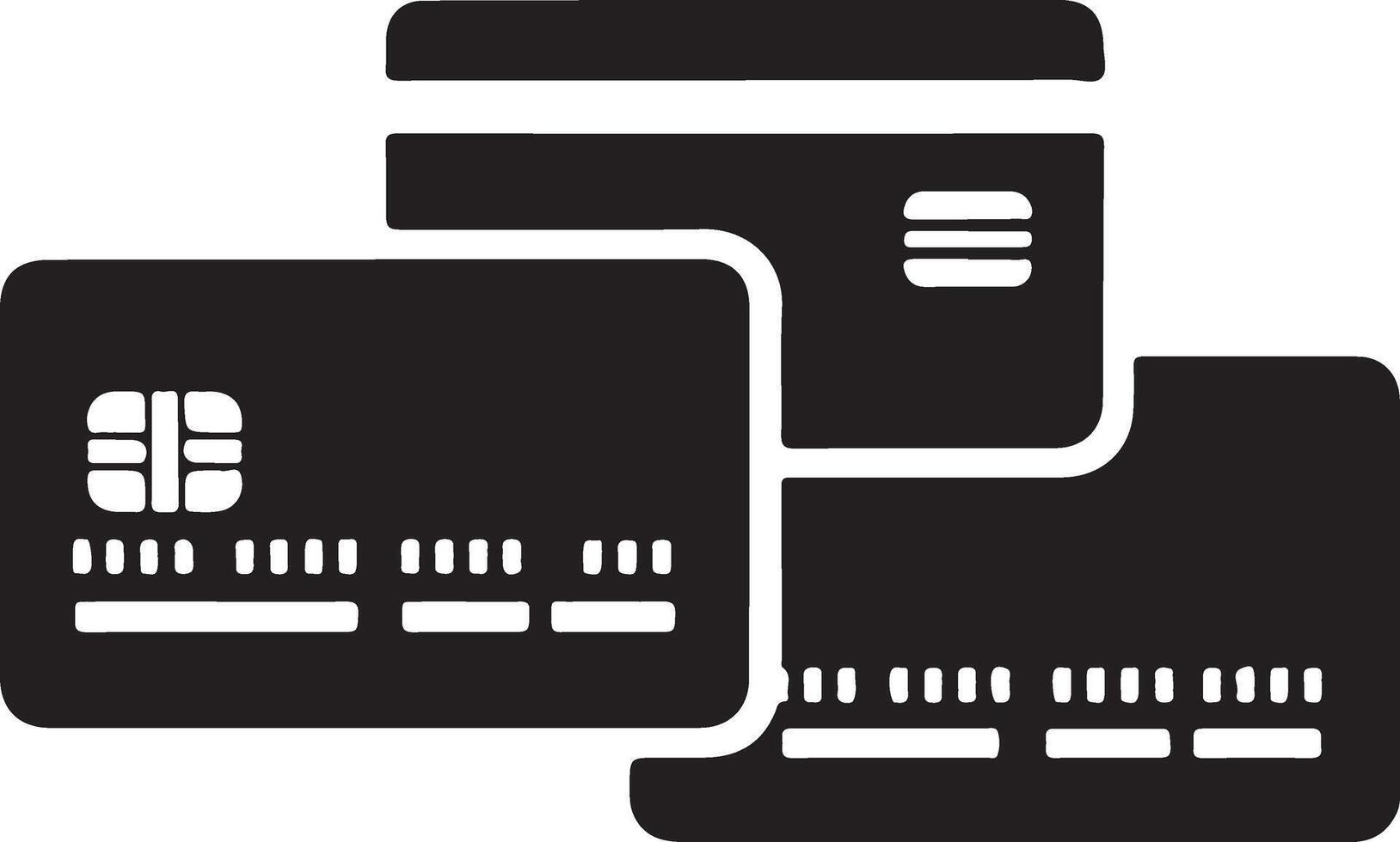 Creative Multiple Credit Card Artwork Collection vector