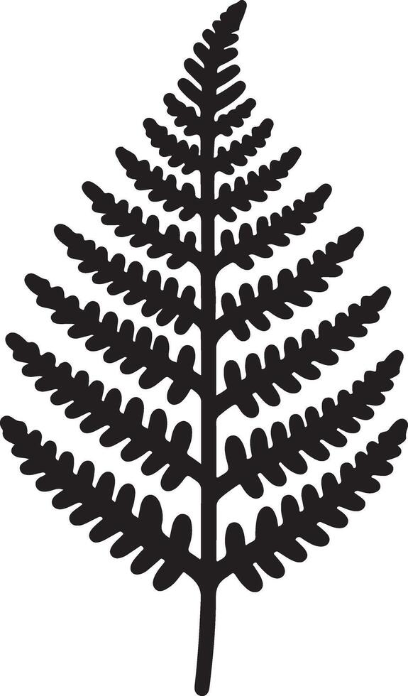 High Quality Fern Icon Art Images vector