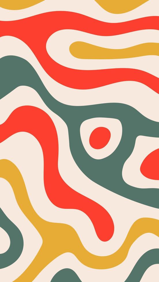 Christmas 1920x1080 Background with Abstract Wavy Shapes vector