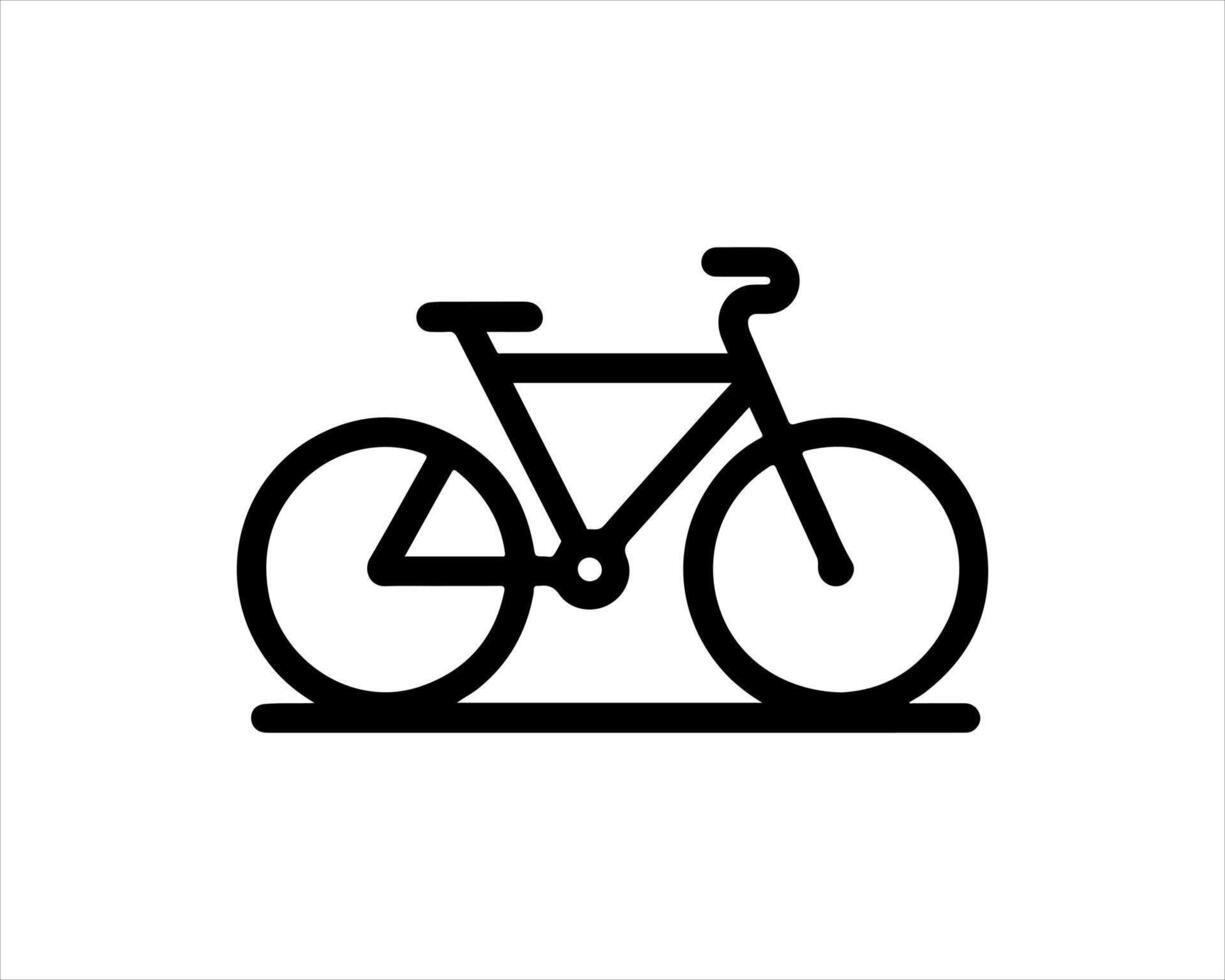 Bicycle icon illustration vector