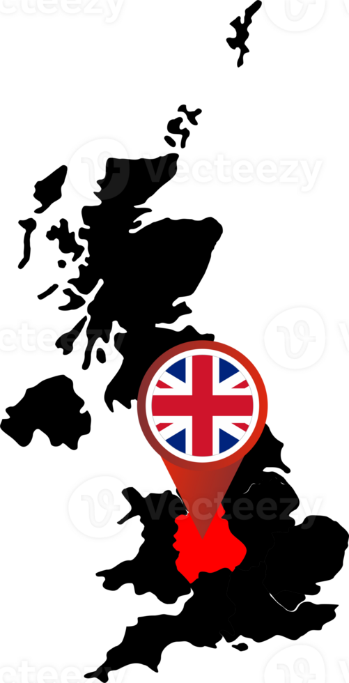 Birmingham city pin map location png