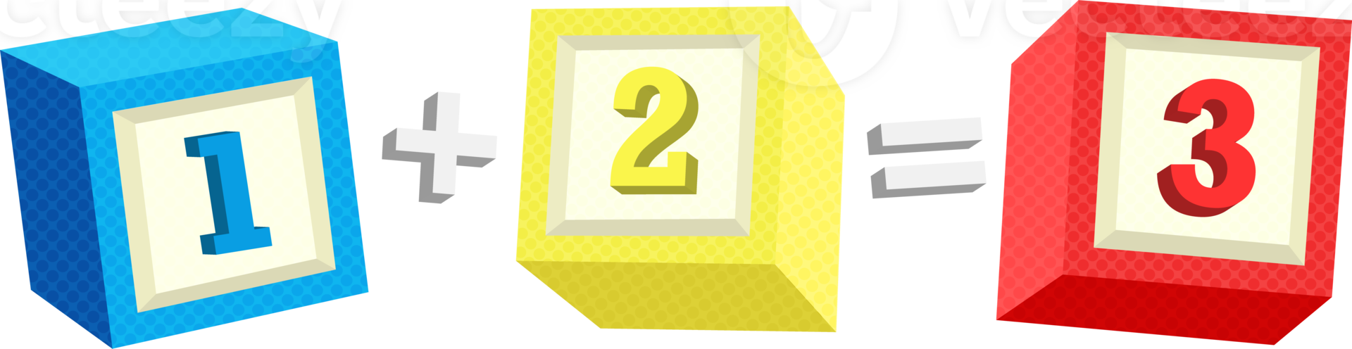 Block toy, math school lesson png