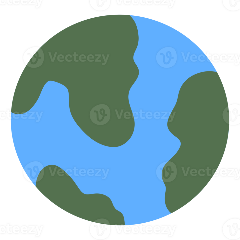 Earth Cartoon illustration png