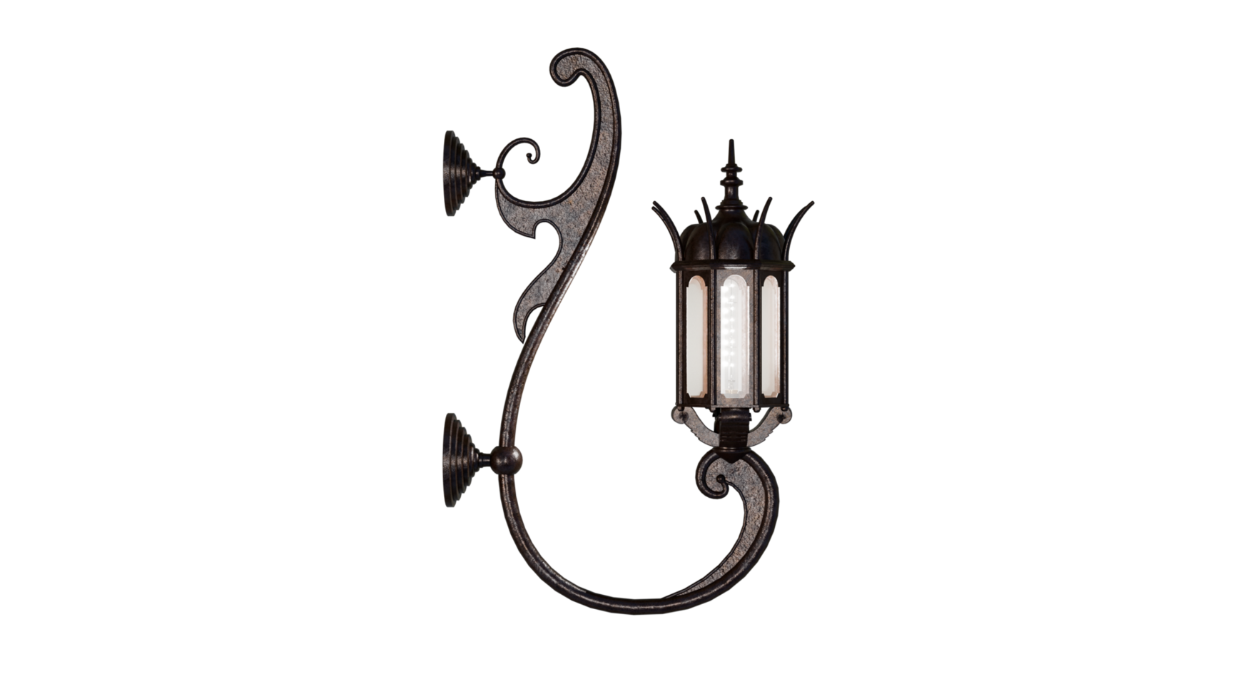vintage wall lamp isolated png