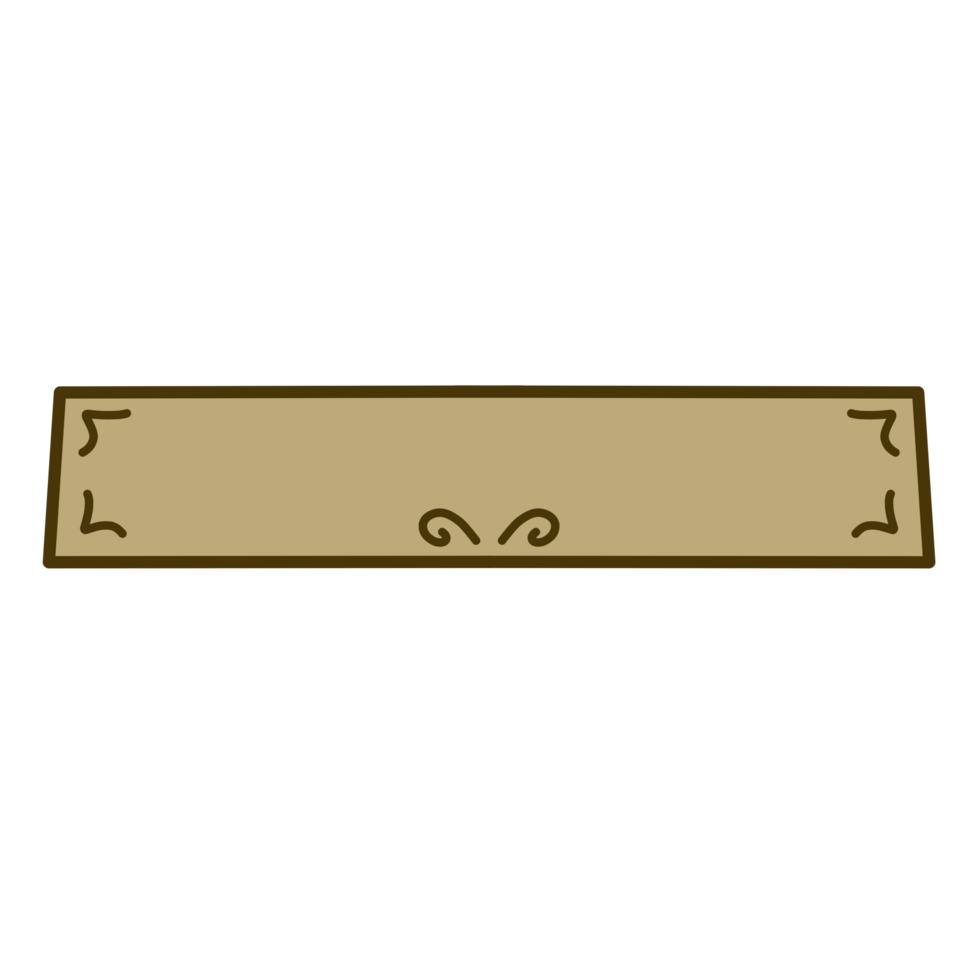 Vintage paper tape png