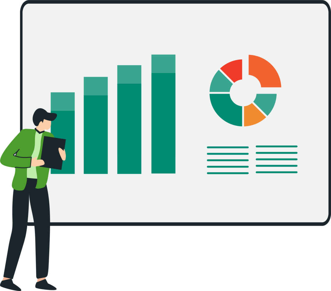 Data analitycs search and SEO graphic icons, infographic png