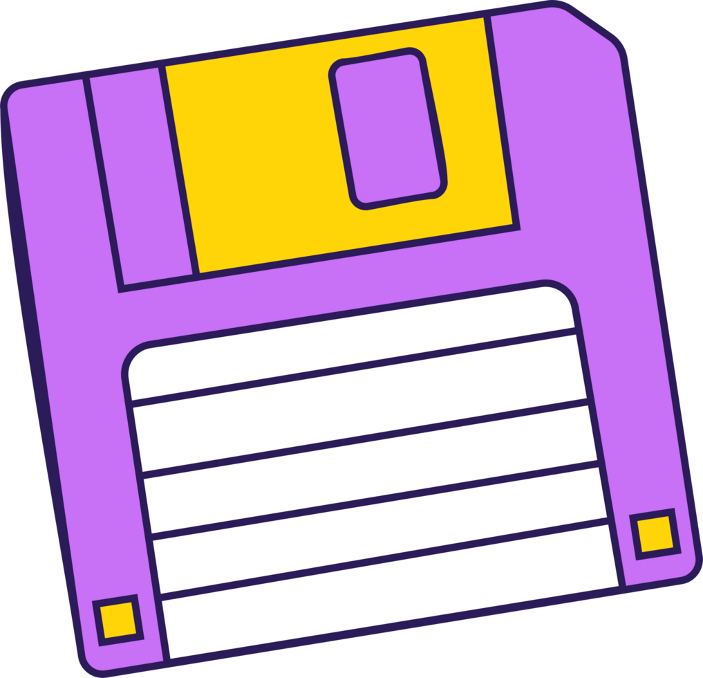 a floppy disk icon on a transparent background png