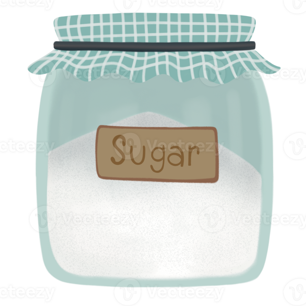 suiker pot keuken png