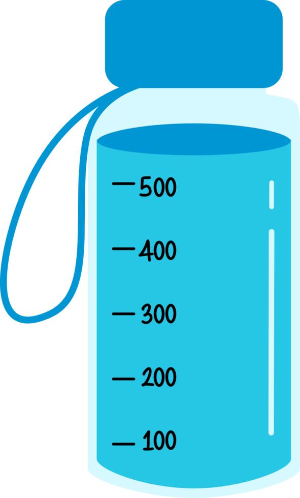 Water in bottle clipart png