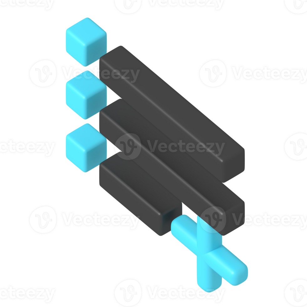 Add to playlist isometric style png