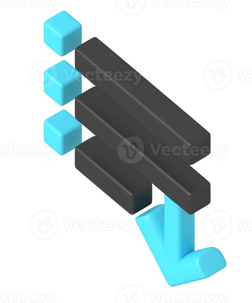 Download to playlist of isometric style png