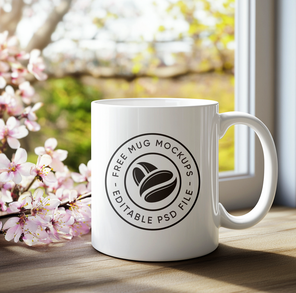 coffee mug mockup psd
