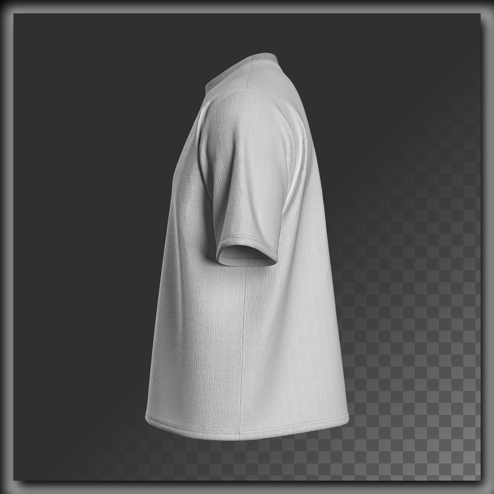A white t - shirt on a checkered background psd
