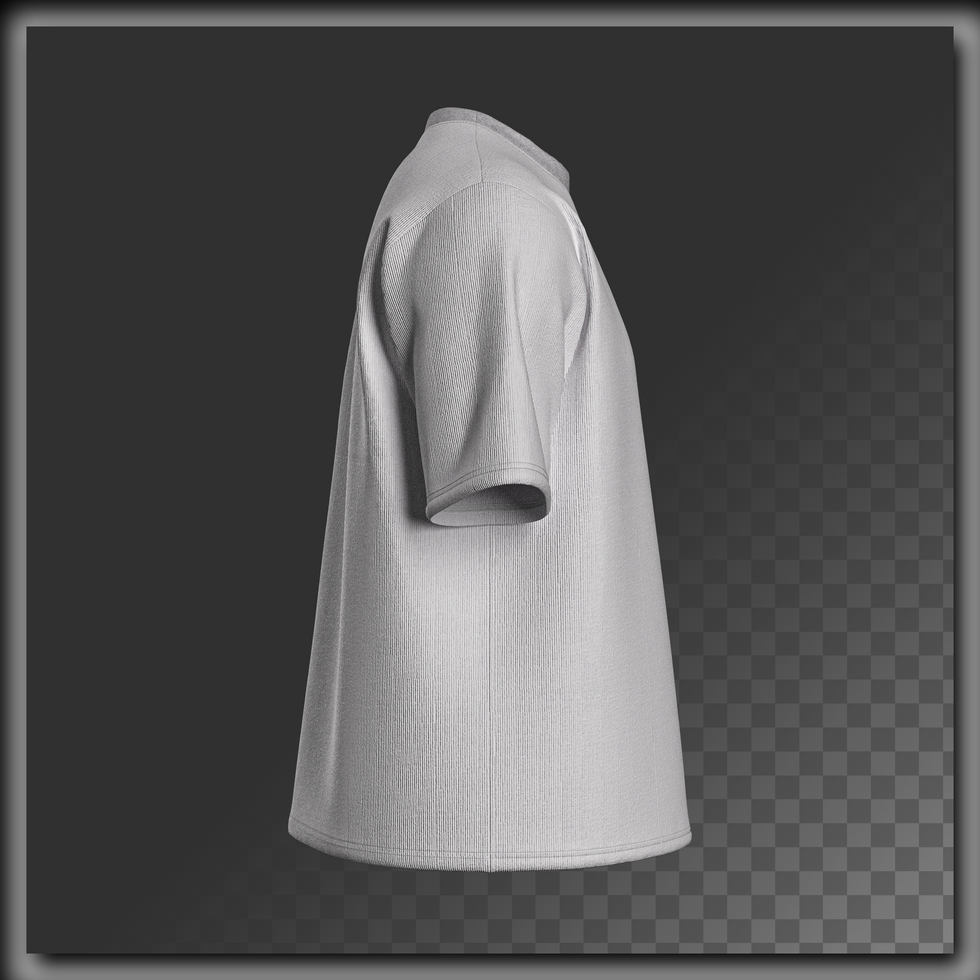 A white t - shirt on a checkered background psd