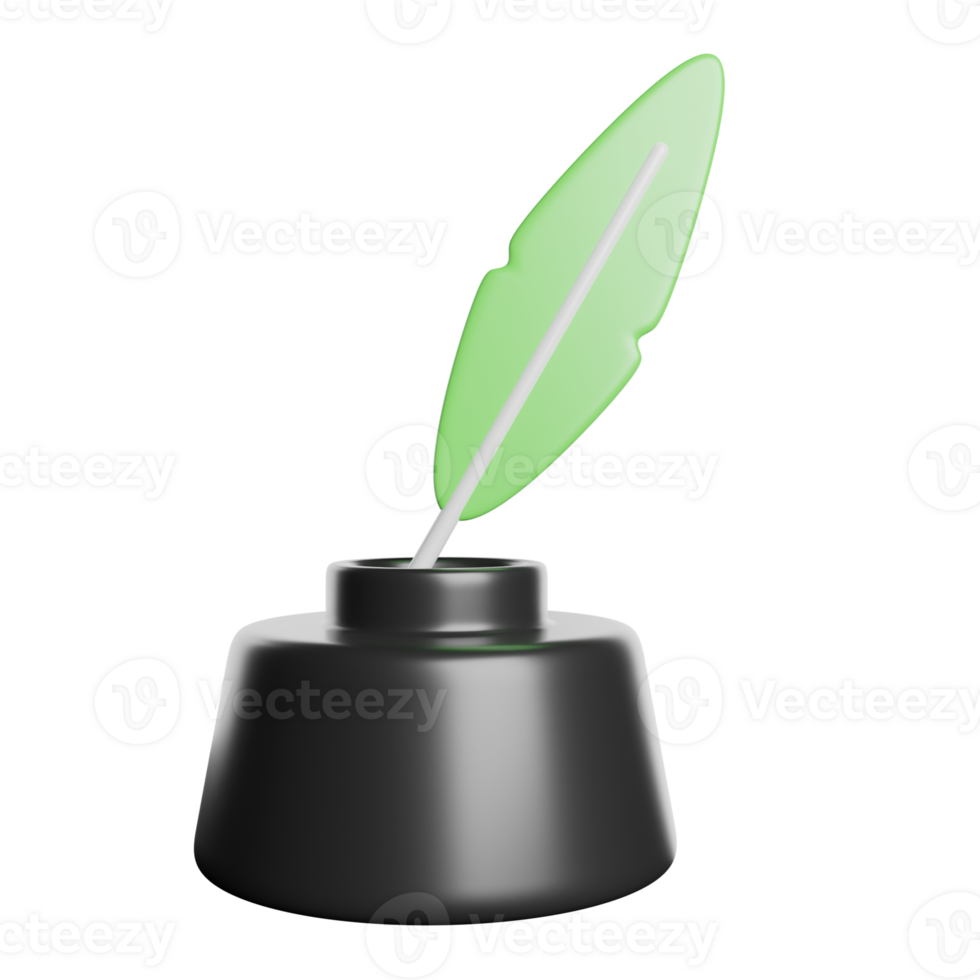 Inkwell Write Feather png