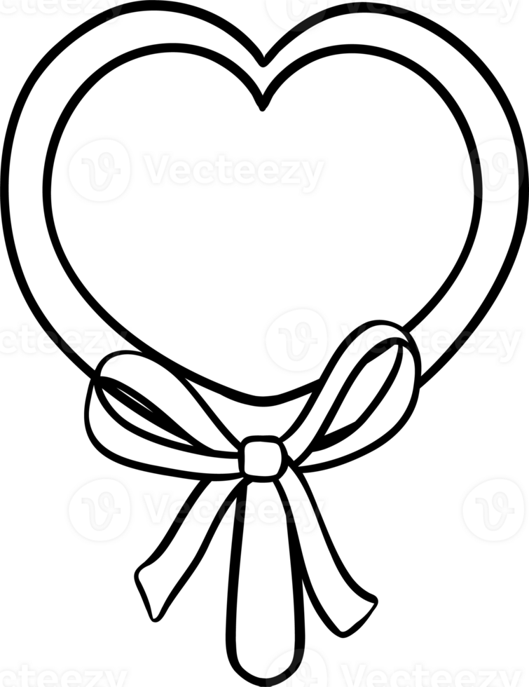 Girly things outline Mirror Coquette stuff png