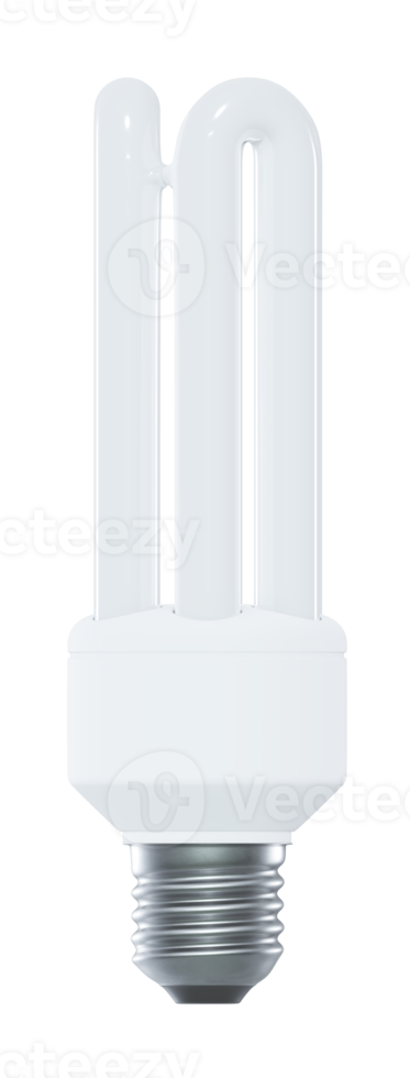 Light bulb. Green energy. Isolated on transparent background png