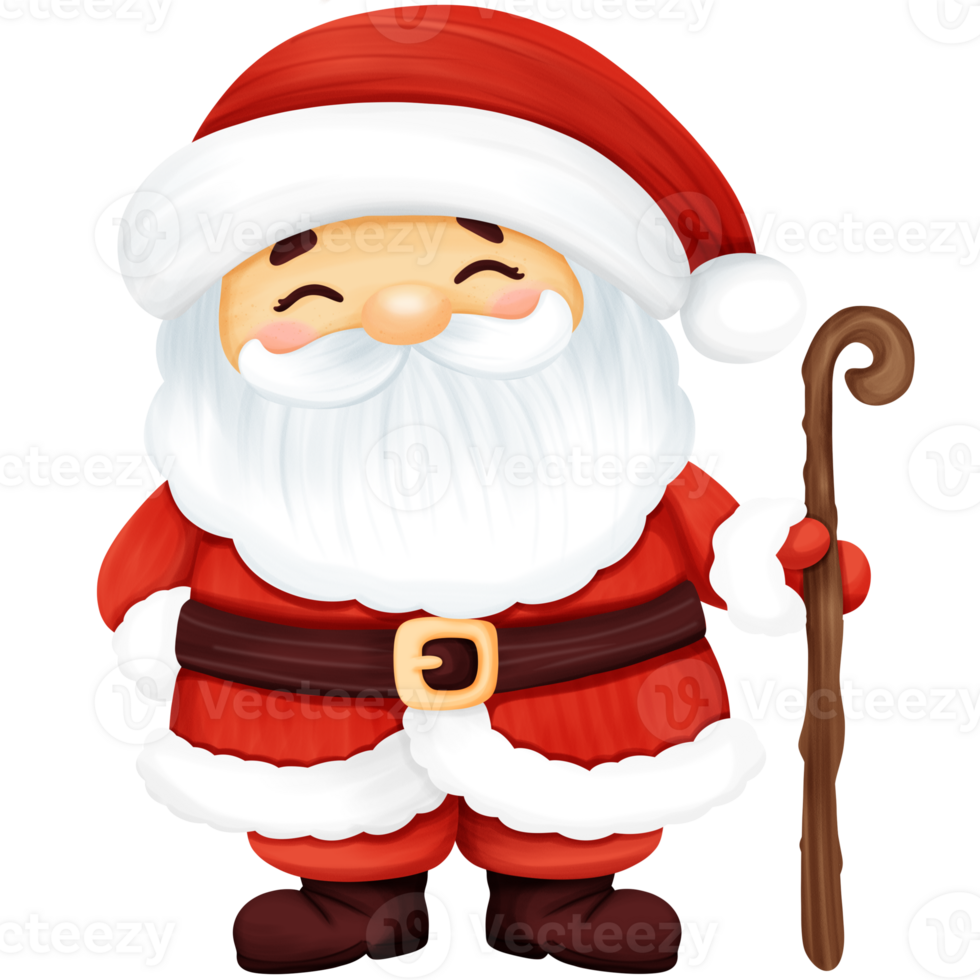 tekenfilm kerstman png