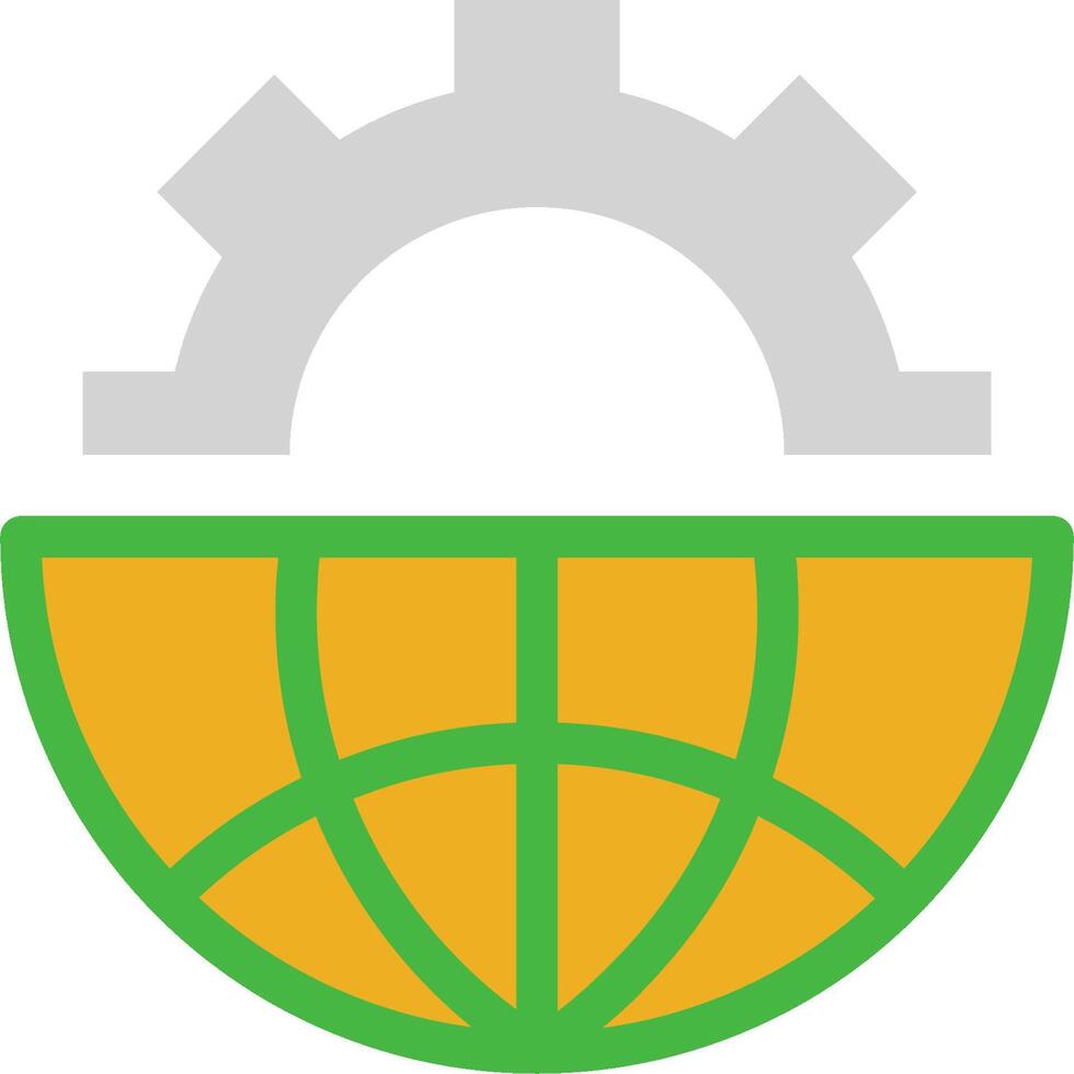 The logo for the global trade association vector