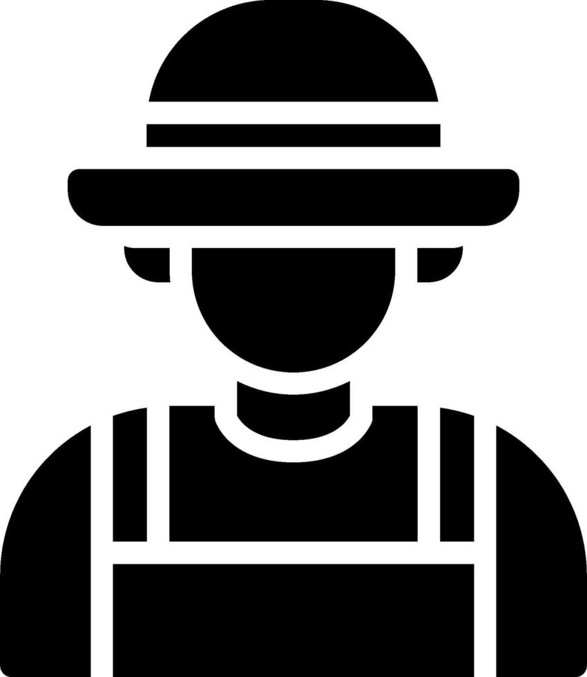 Farmer icon illustration vector