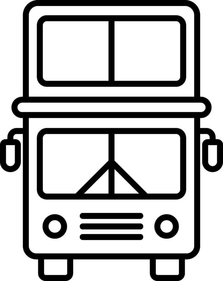 Bus icon illustration vector