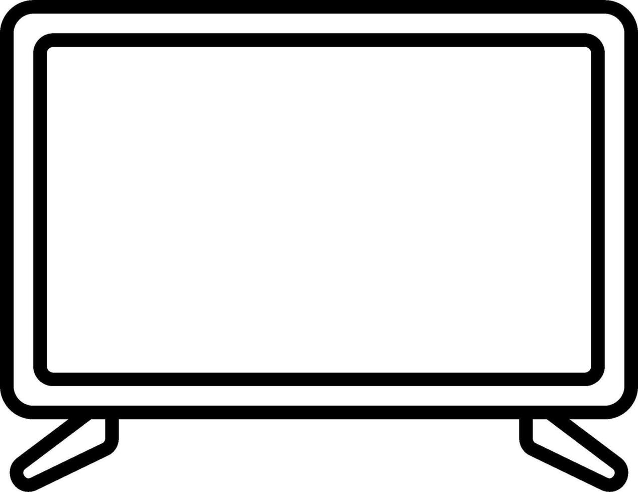Tv icon illustration vector