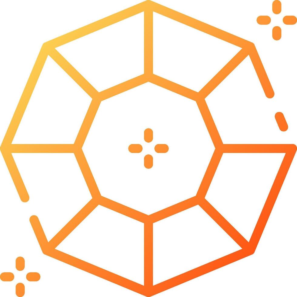 A logo for a company that makes a hexagonal shaped product vector