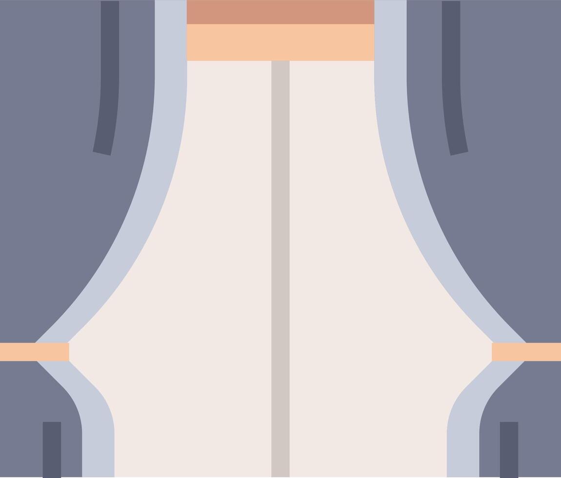 A man is standing in front of a curtain vector
