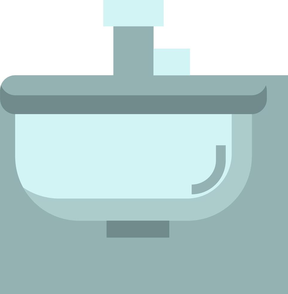 Bathroom sink clip art vector