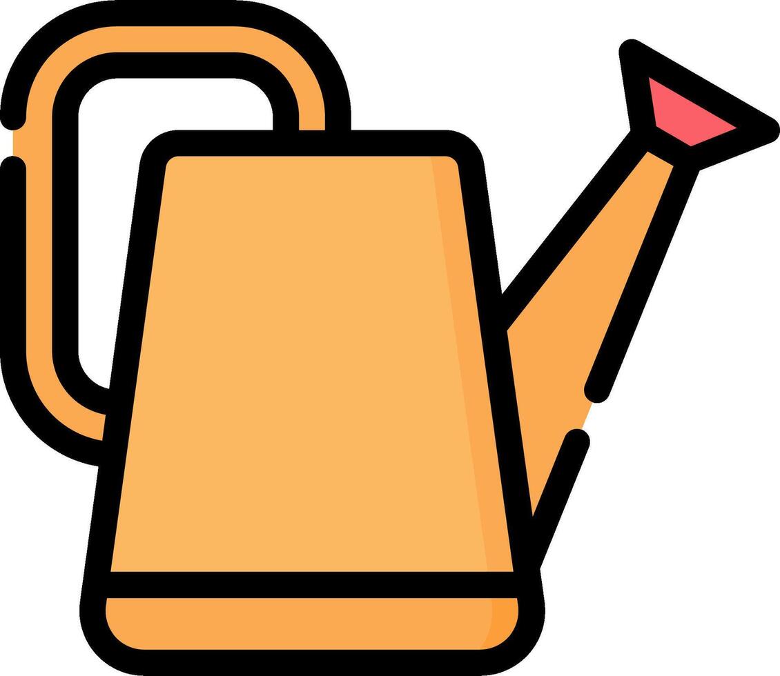 Watering can icon illustration vector