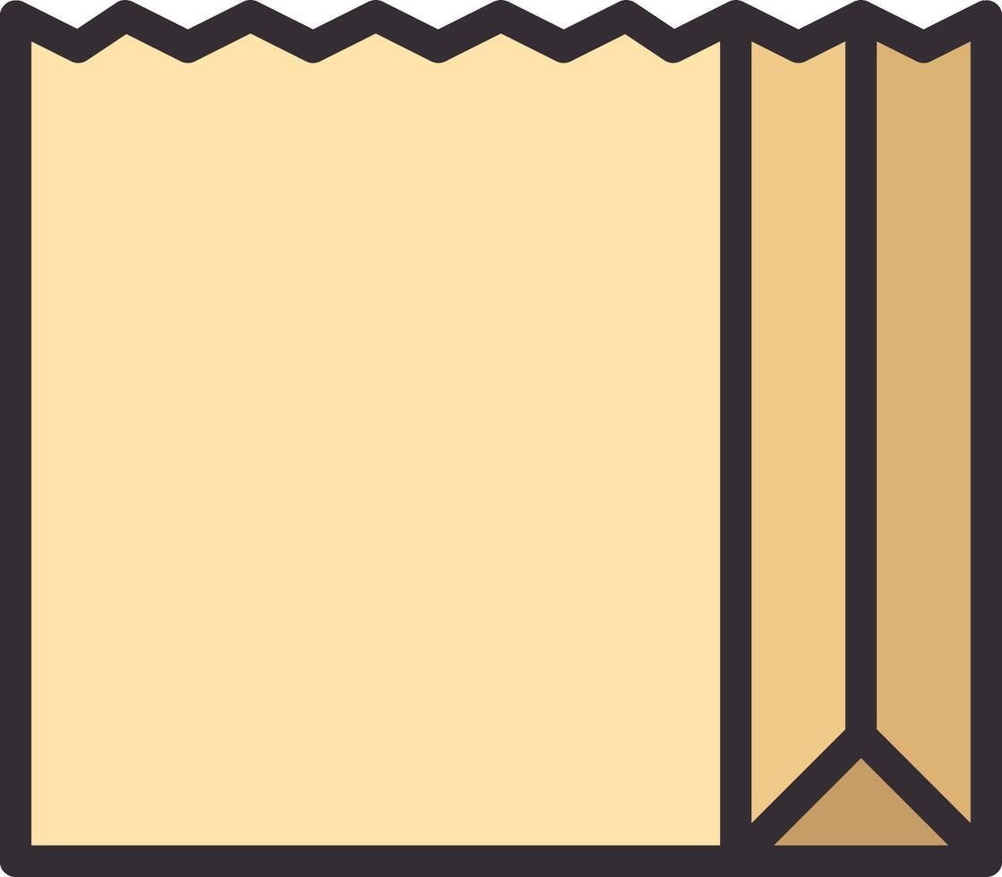 A bag of chips icon vector