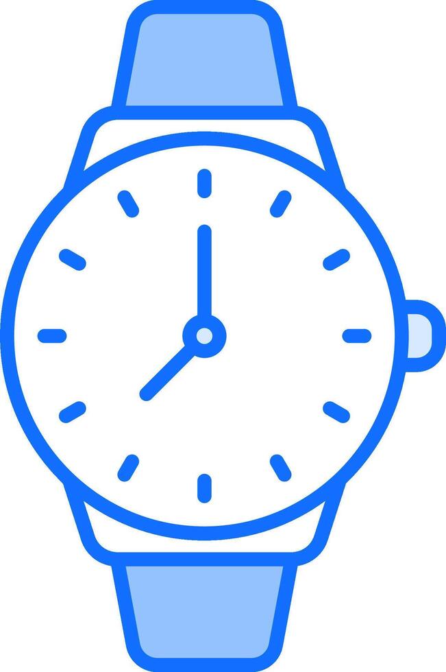 A watch icon on a white background vector