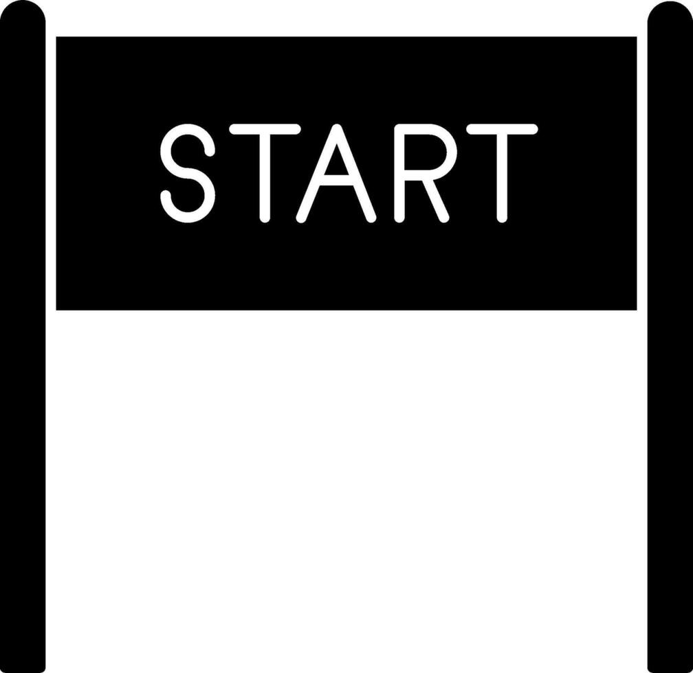 Start illustration design vector