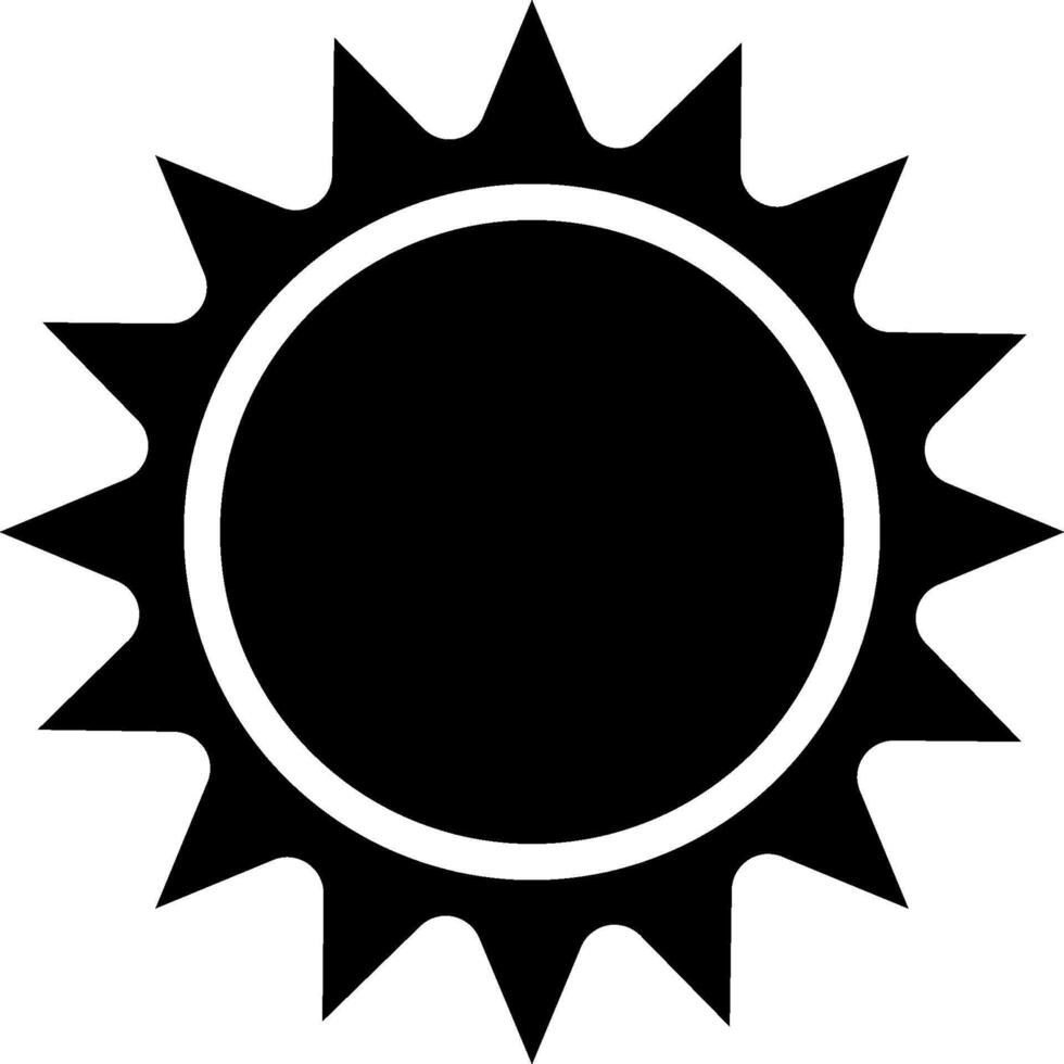 Sun illustration design vector
