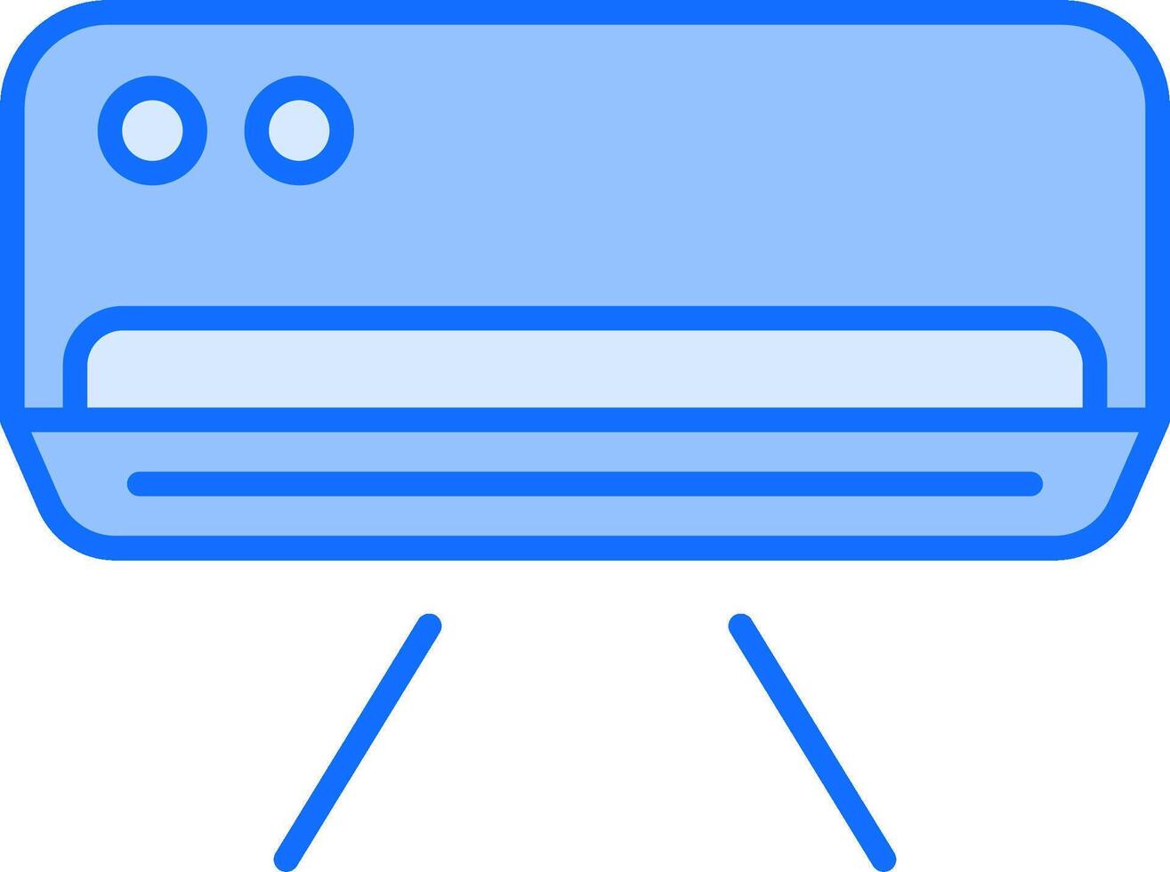 Air conditioner icon vector