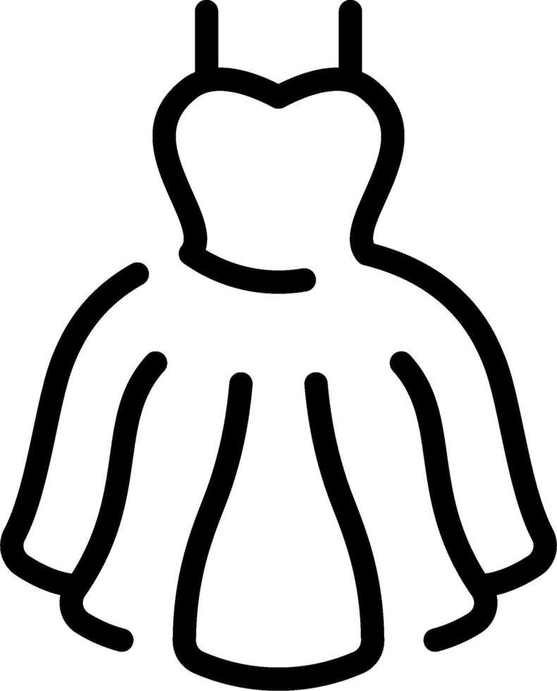 Dress illustration design vector